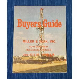 Vintage Buyers Guide Bakersfield Auction 4001 State Road Oilfield 5B